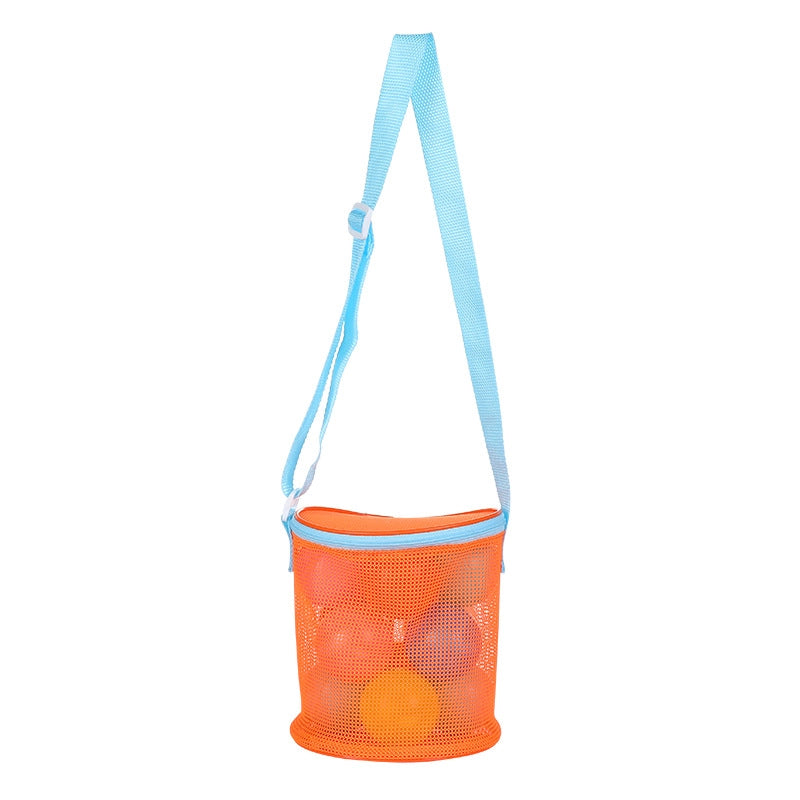 New Color Matching Children’s Toy Bag Shell Storage Bag Travel Beach Bag Hollow Transparent Beach Bag