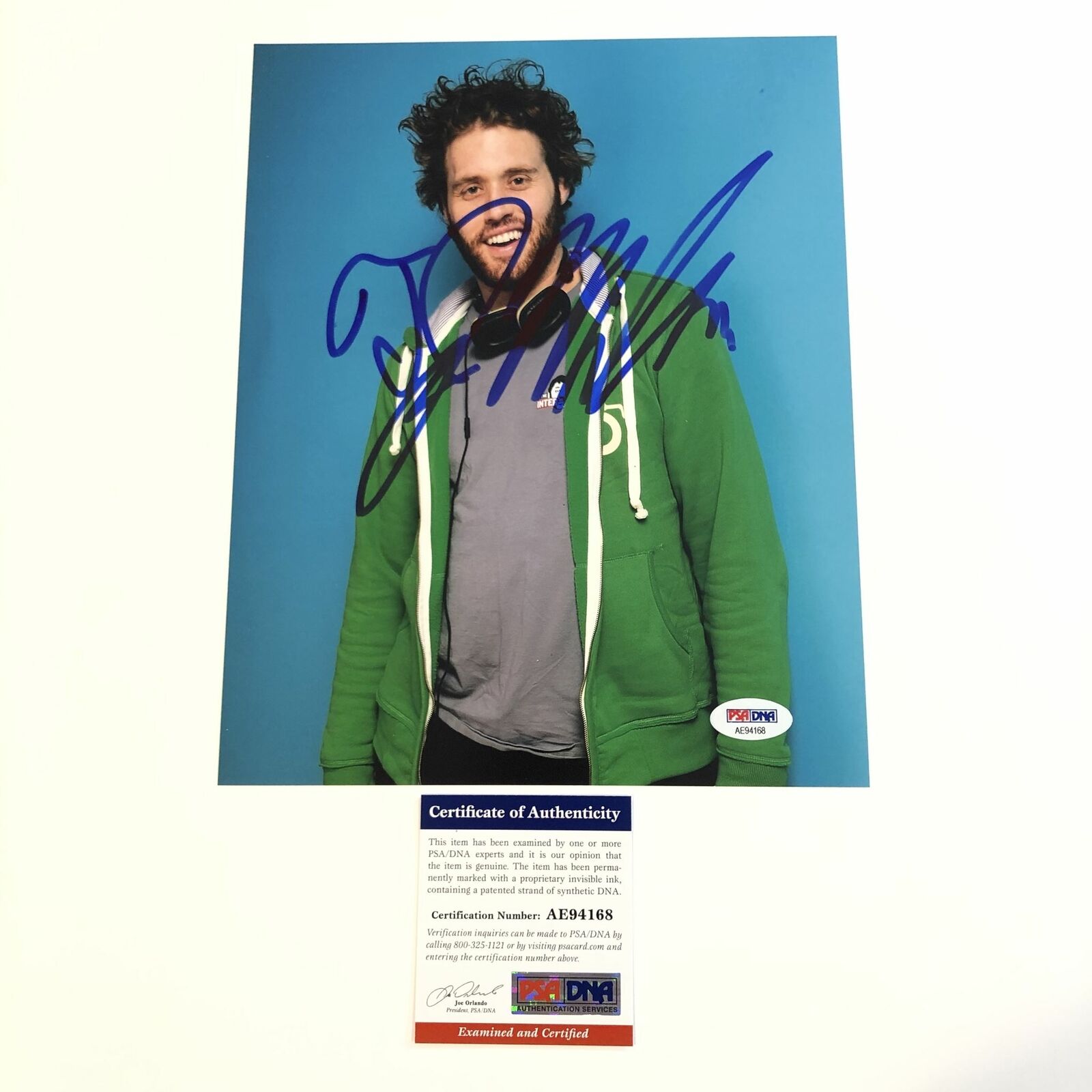 TJ Miller signed 8x10 Photo Poster painting PSA/DNA Silicon Valley Autographed Deadpool