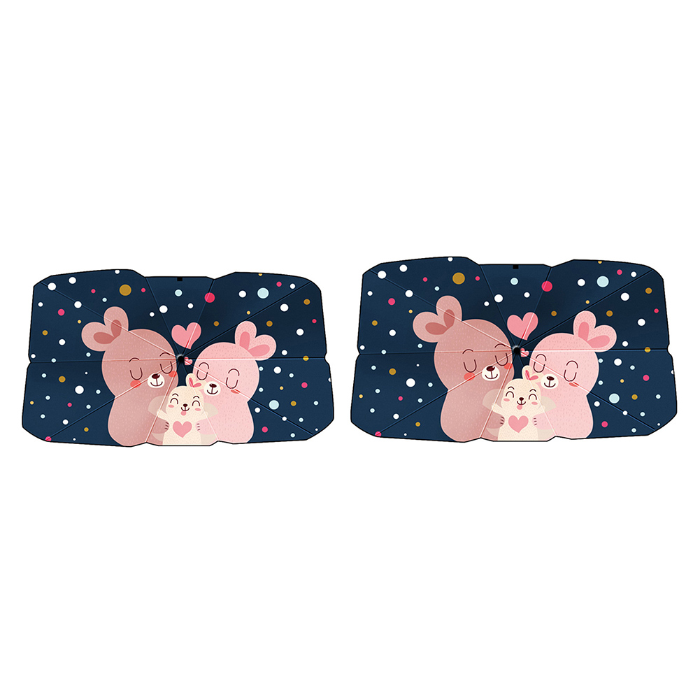 

Cute Cartoon Car Sunshade Window Cover Screen Umbrella Heat Insulation, 501 Original