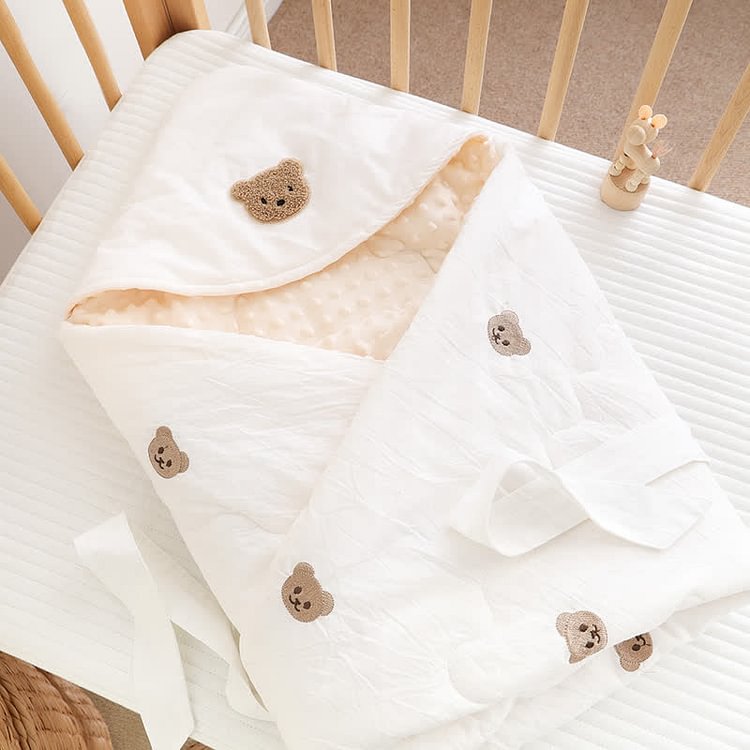 Bear Bunny Baby Swaddle Wrap Blanket