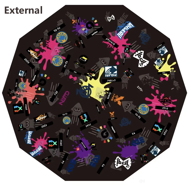 Splatoon 3 Themed Automatic Umbrella
