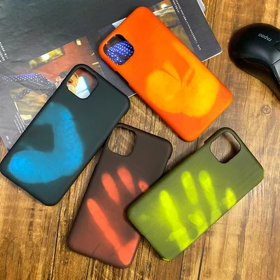 Suitable For iPhone13 Thermal Induction Anti-Fall Mobile Phone Case