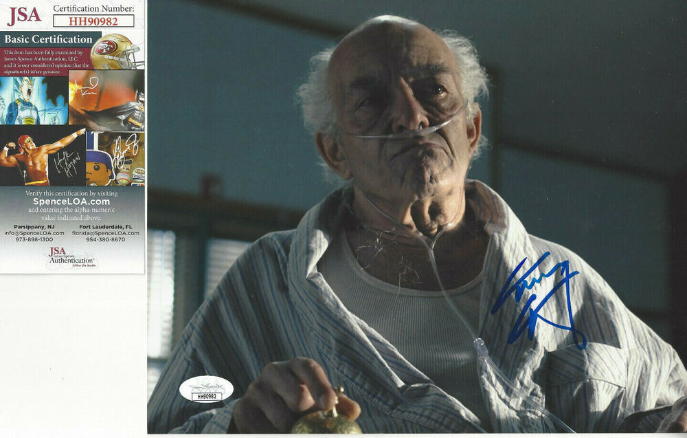 Breaking Bad Mark Margolis  autographed 8x10 color up close Photo Poster painting  JSA Certified