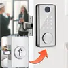 Biometric Smart Locks Bluetooth-compatible Electronic Deadbolt Lock Quick Unlock