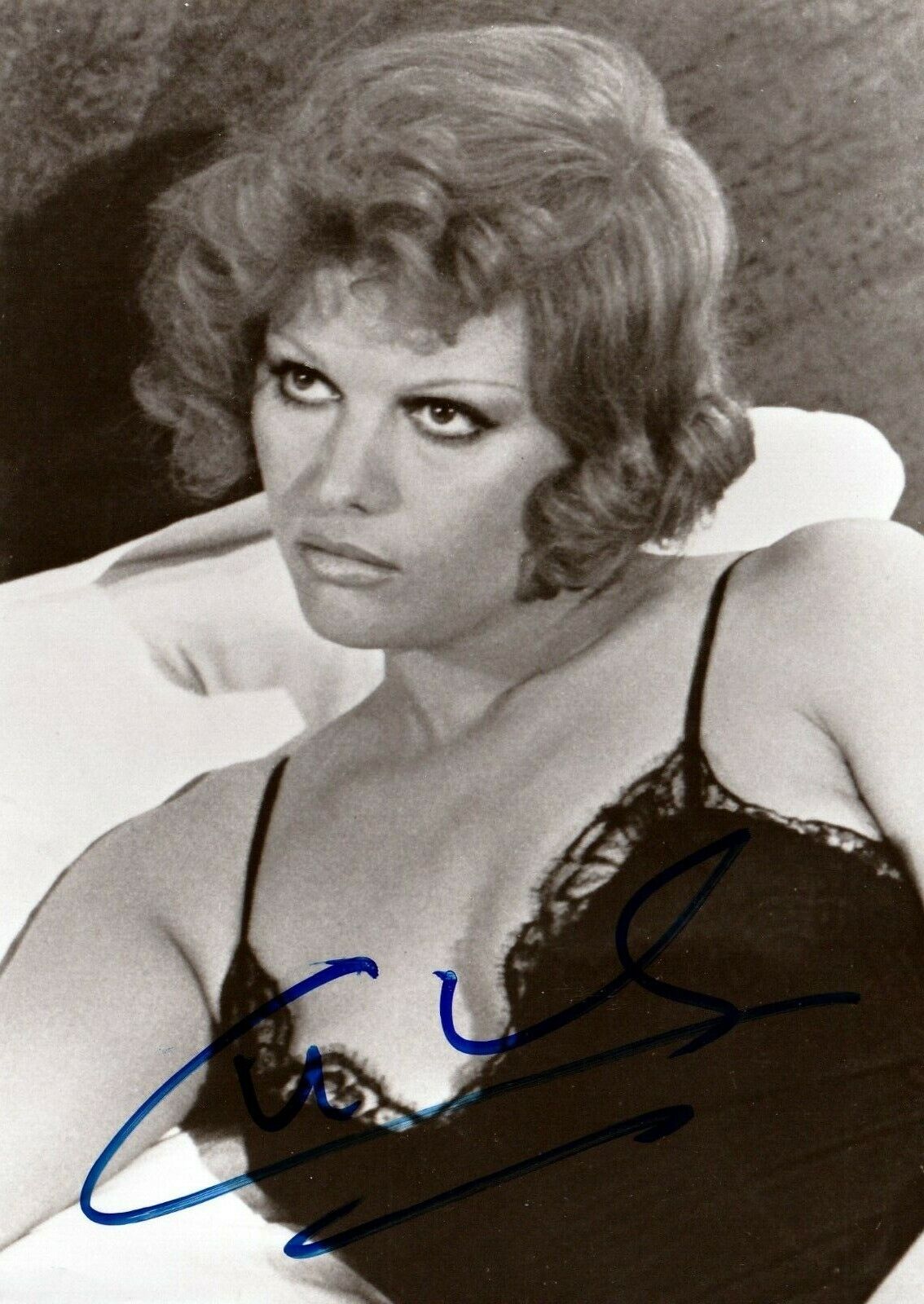 CLAUDIA CARDINALE signed SEXY SMOULDERING 5x7 Pic (The Man from Marseille)