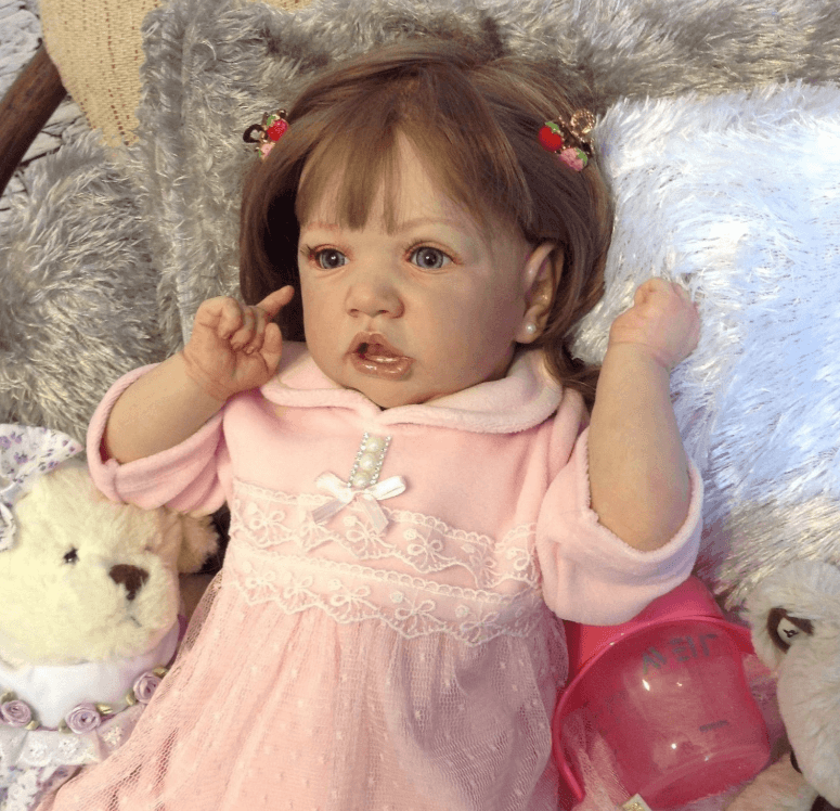 12 inch Full Body Silicone Reborn Baby Girl Doll Eulalia For Adoption 2023 -Creativegiftss® - [product_tag] Creativegiftss.com