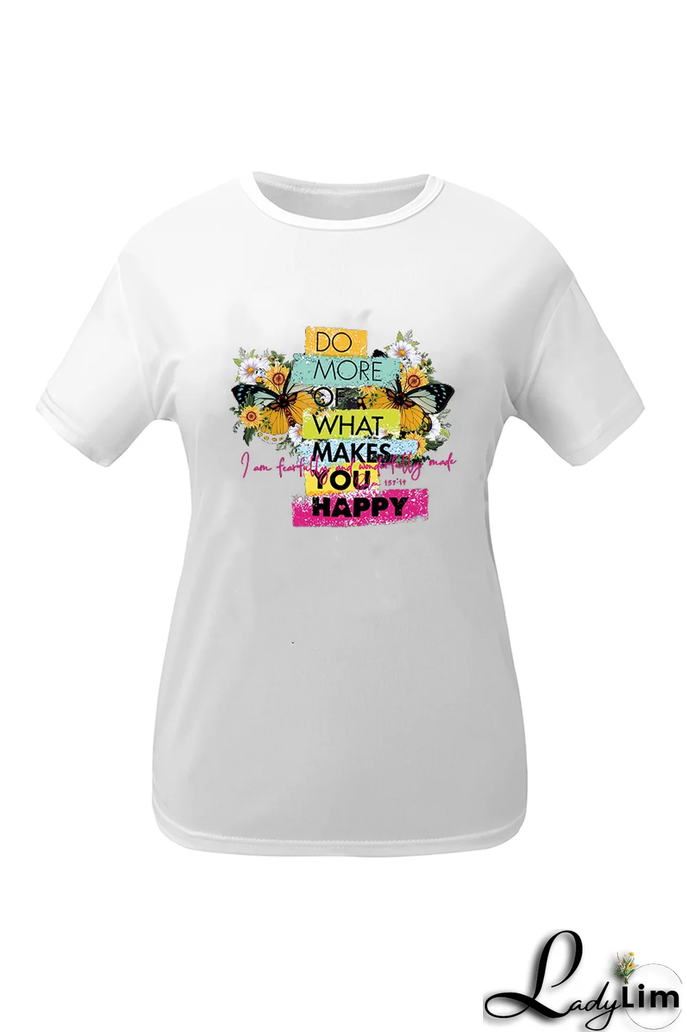 Black Fashion Street Print Patchwork Letter O Neck T-Shirts