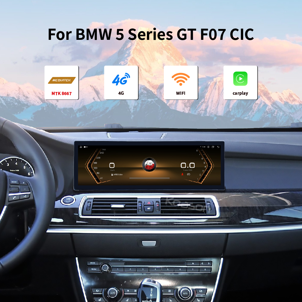 KOASON 14.9inch Android Touch Screen Upgrade Autoradio Wireless Apple CarPlay Android Auto For BMW 5 Series GT F07