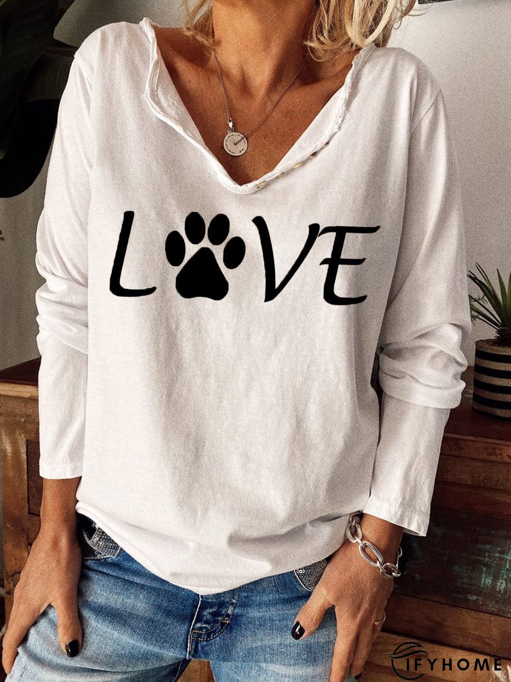 Long Sleeve Animal T-shirt | IFYHOME