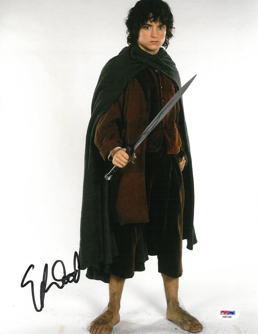 Elijah Wood Signed LOTR Authentic Autographed 11x14 Photo Poster painting PSA/DNA #AB87448