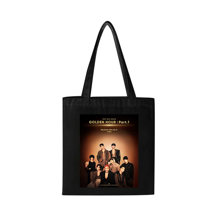 ATEEZ Album GOLDEN HOUR : Part.1 Retro Bag officialateezshop