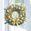 DIY Easter Wreath Diamond Painting Acrylic Hanging Pendant