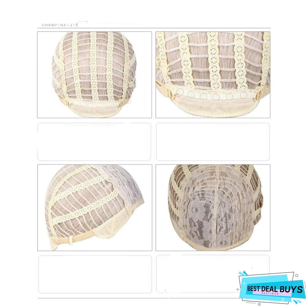 Golden Bobo Female Short Hair Wig