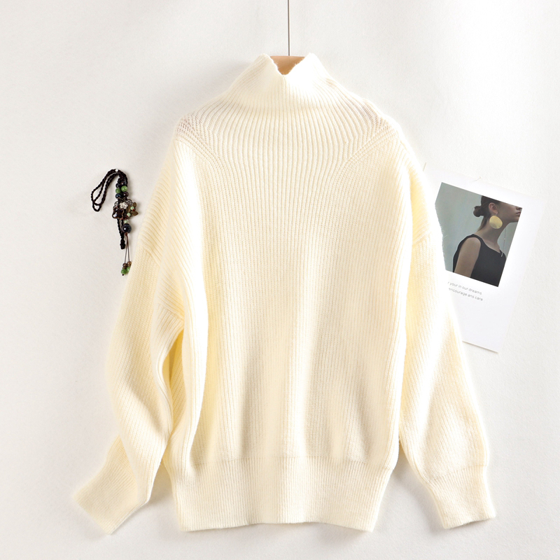  thdmladies Turtleneck Cashmre Women Sweater thedmladies