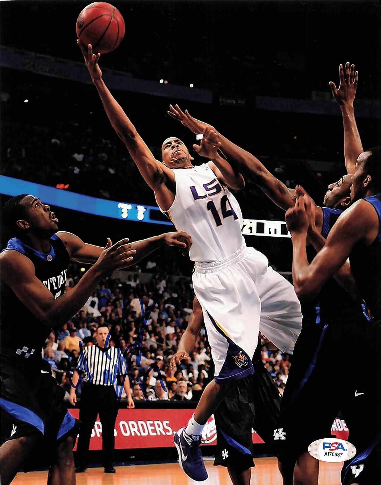 Garrett Temple signed 8x10 Photo Poster painting PSA/DNA LSU Autographed