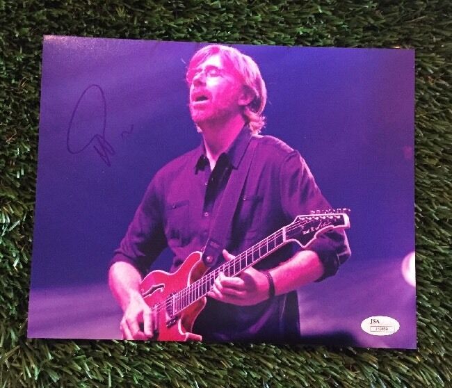 TREY ANASTASIO Signed ACTION 8x10 Photo Poster painting JSA COA J10859 PHISH