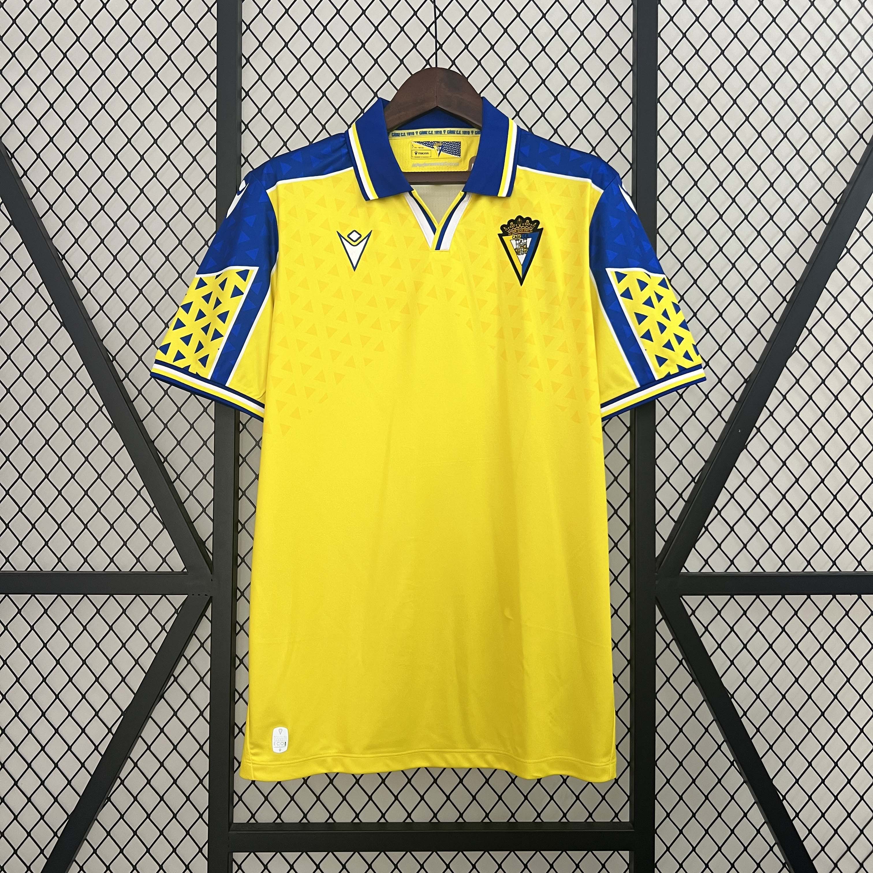 2024-2025 C&aacute;diz Home Football Shirt 1:1 Thai Quality