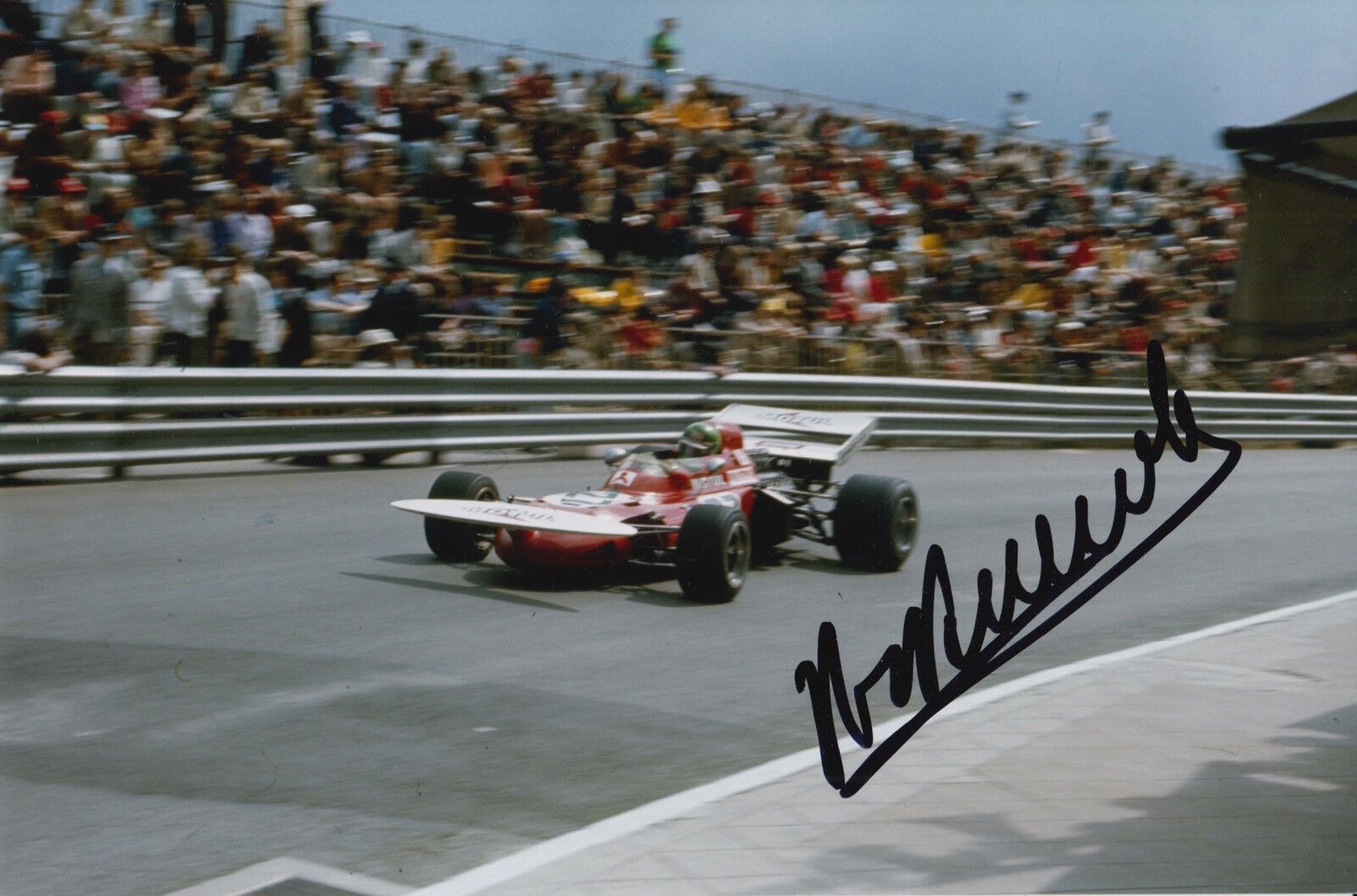 Henri Pescarolo Hand Signed 9x6 Photo Poster painting Formula 1 F1 2.