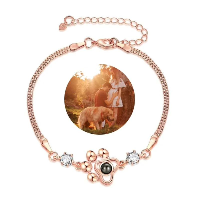 Personalized Dog Paw Necklace