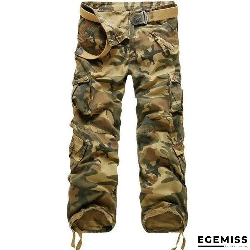 Men Cotton Cargo Pants Men Military Style Tactical Workout Straight Men Trousers Casual Camouflage Man Pants | EGEMISS