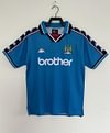1997-1998 Retro Manchester City Home Football Shirt 1:1 Thai Quality