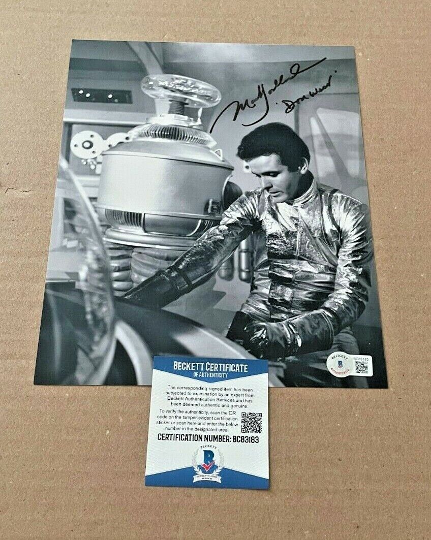 MARK GODDARD SIGNED LOST IN SPACE DON WEST 8X10 Photo Poster painting BECKETT CERTIFIED #3