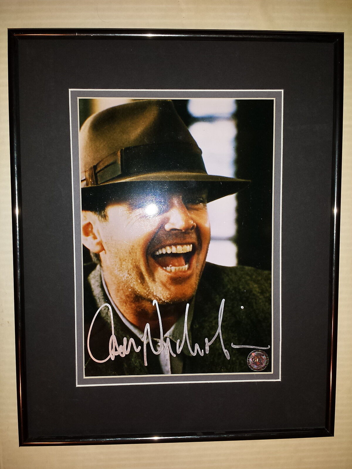 Jack Nicholson 8x10 Signed Autographed Double Matted GFA COA