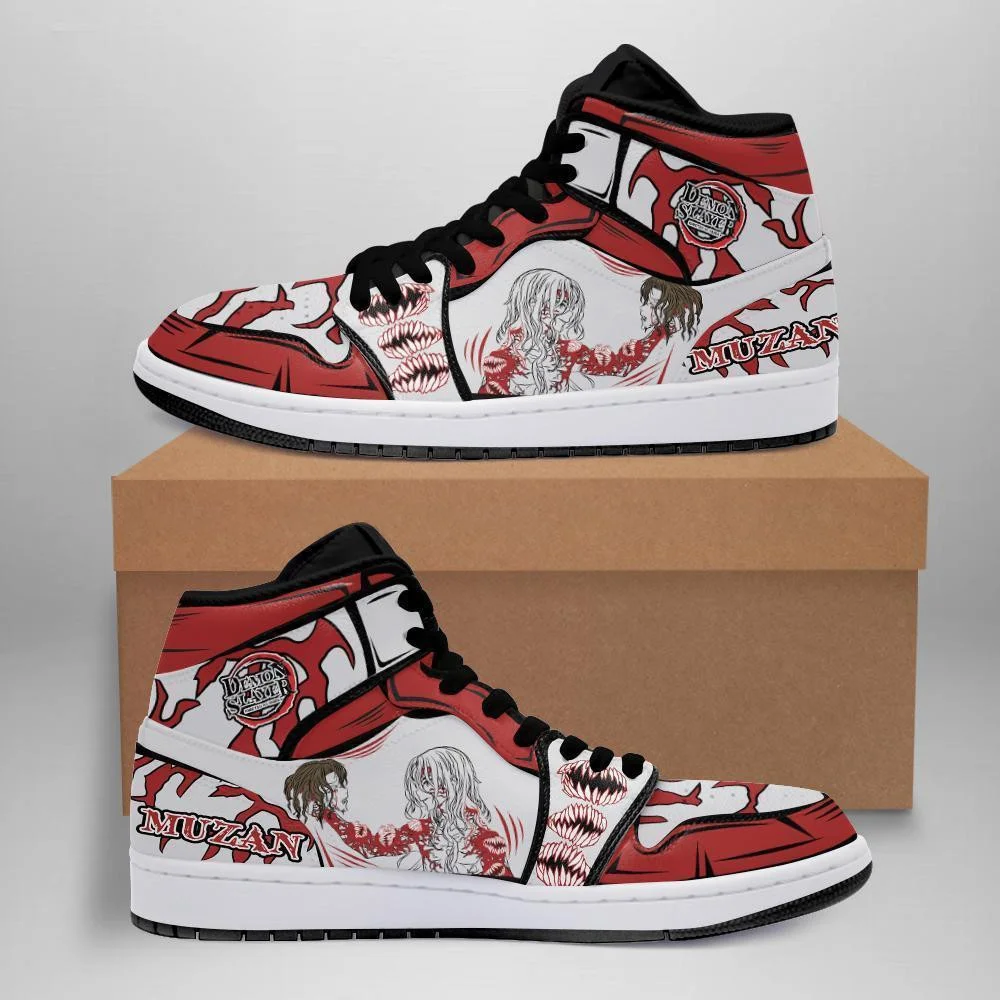Muzan Kibutsuji Sneakers Custom Demon Slayer Anime Shoes