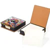Leather Animals Diamond Painting Notecard Box Flowers Gem Art Sticky Note Holder