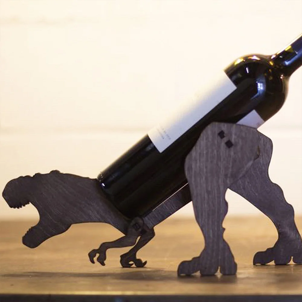 Meladen™ Neue Tyrannosaurus Rex Dinosaurier-Weinständer-Verzierung