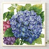 >SALE<5D DIY Full Round Drill Partial AB Diamond Painting Hydrangea Decor 55x55cm