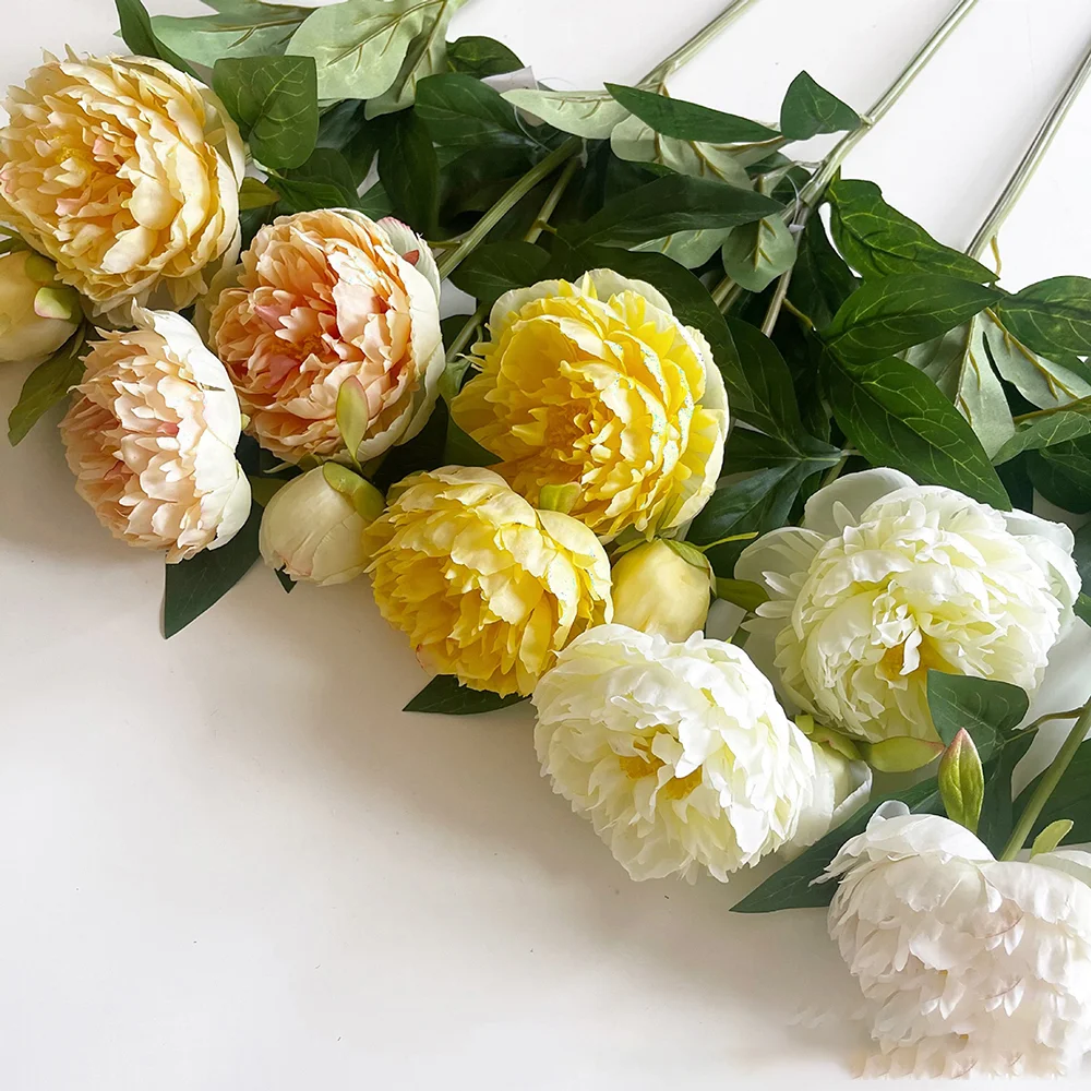 Simulation peony peony flower home window decoration