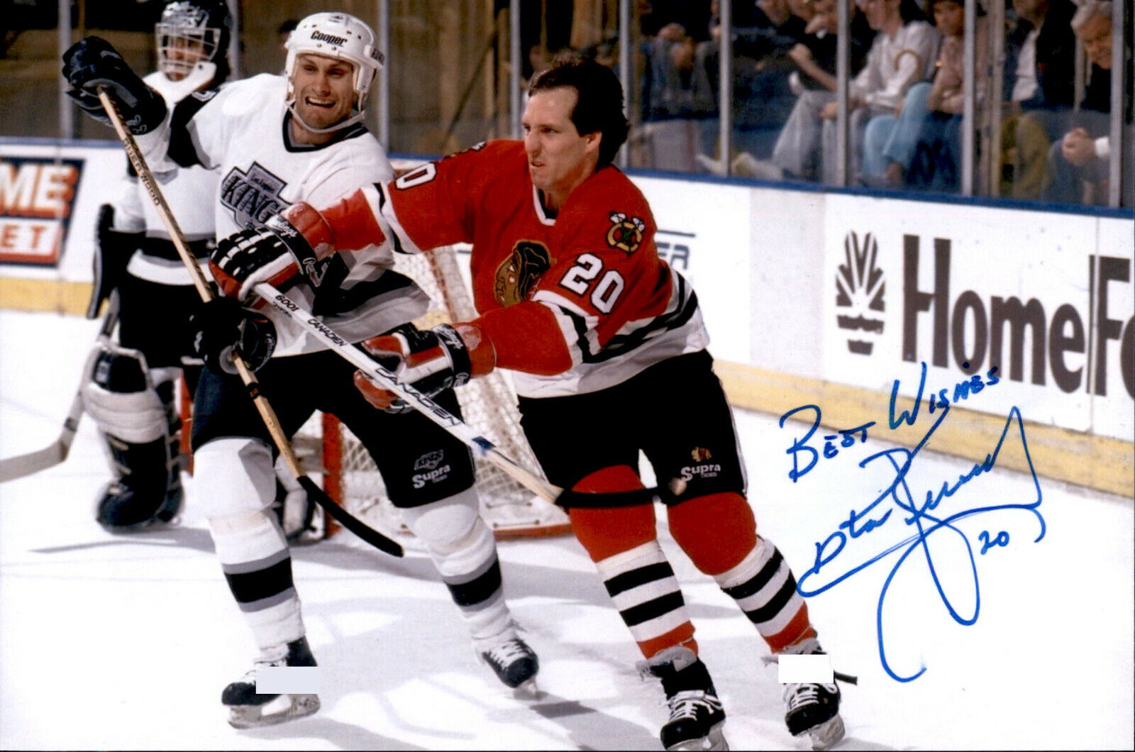 Al Secord SIGNED autographed 4x6 Photo Poster painting CHICAGO BLACKHAWKS #5