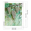 Diamond Painting-DIY Special Shaped Drill Pearl Painting Grapes(35x45cm)