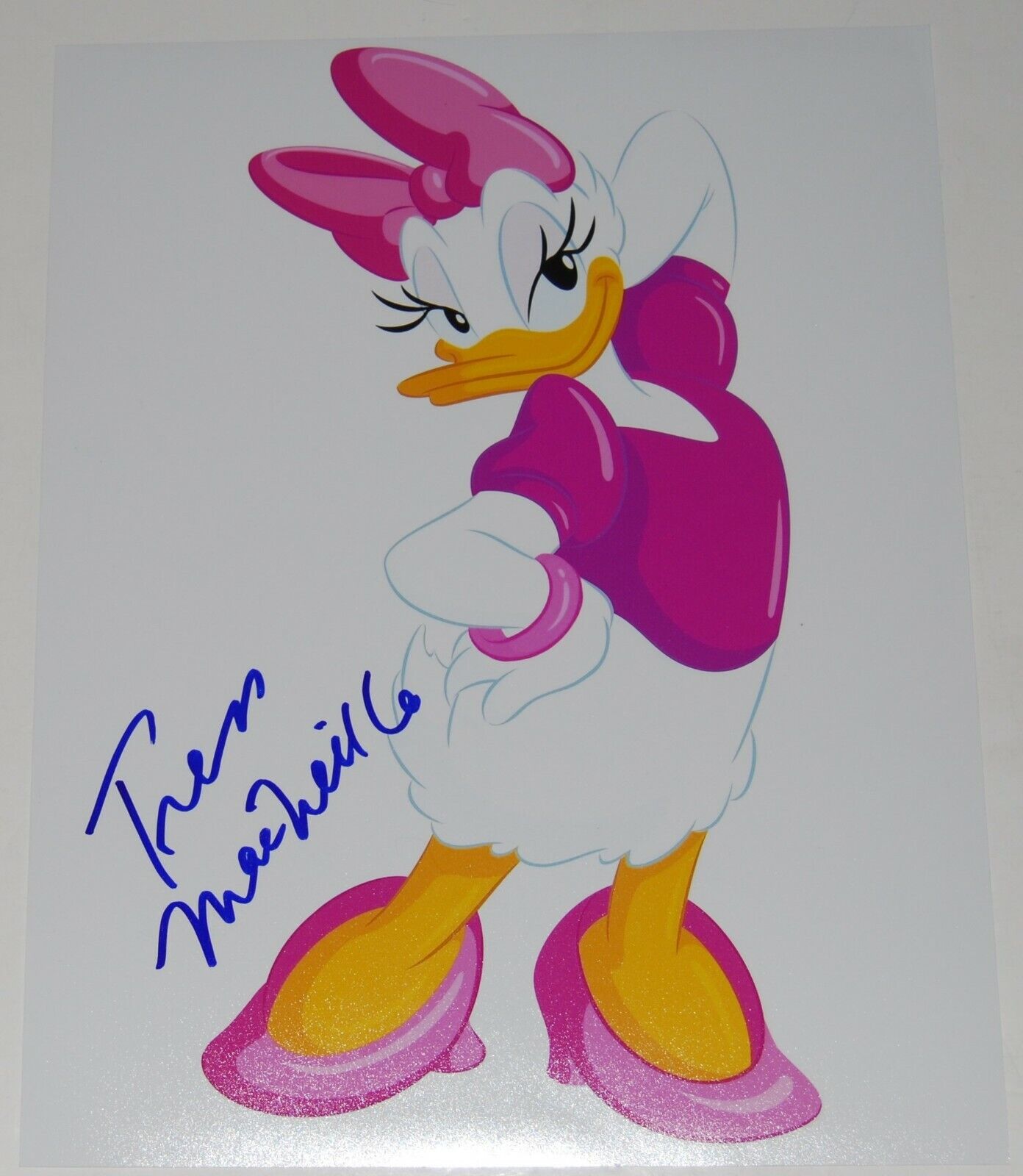 TRESS MACNEILLE signed (DAISY DUCK) *VOICE* Mickey Mouse 11x14 Photo Poster painting W/COA #2