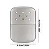Zinc Alloy Hand Warmer Reusable Pocket Warmer Outdoor Fuel Hand Warmers Heater