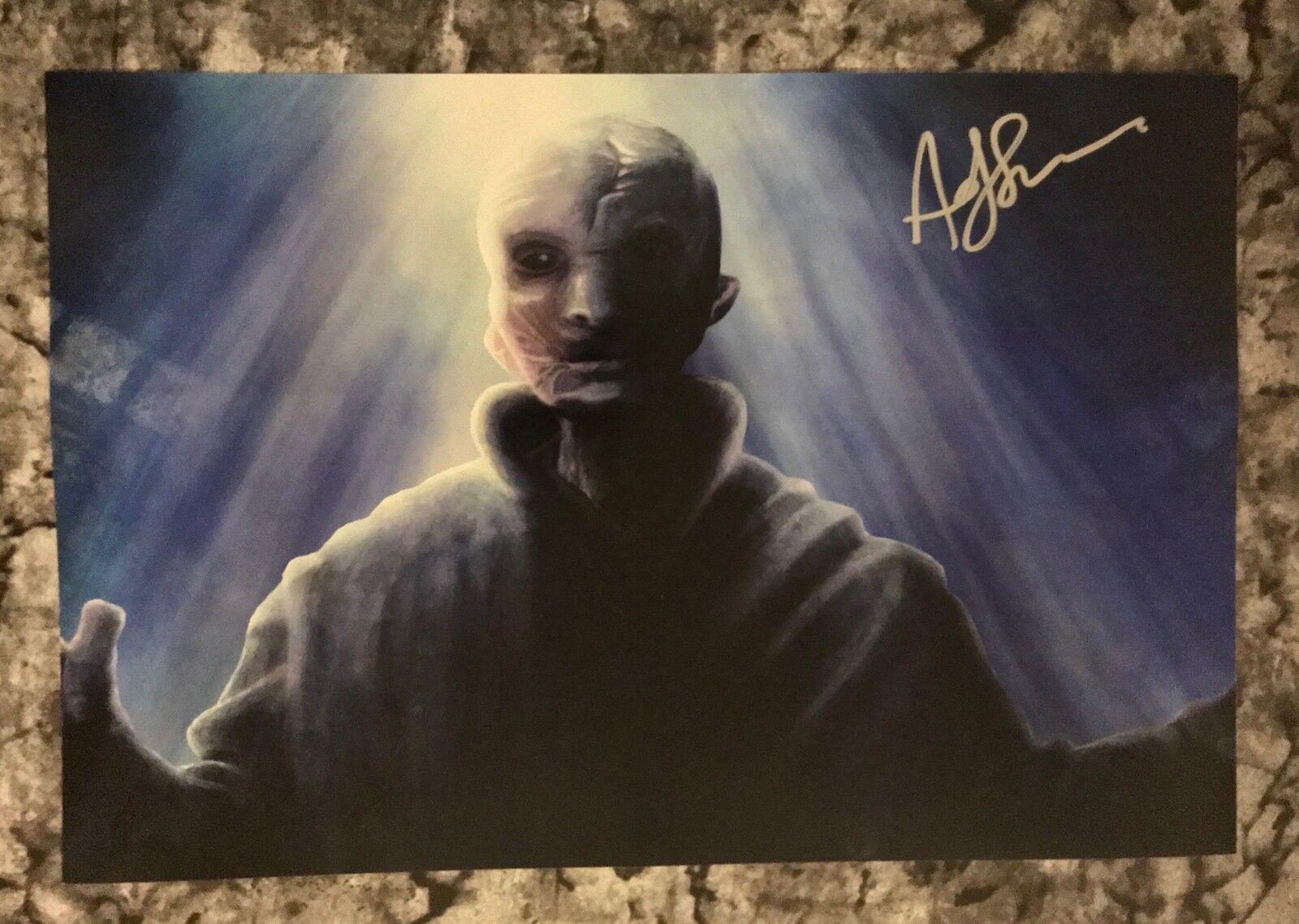 GFA Star Wars Snoke * ANDY SERKIS * Signed 10x15 Photo Poster painting Poster MH7 COA