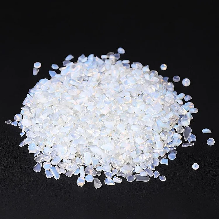0.1kg Different Size Opalite Chips Crystal Chips for Decoration