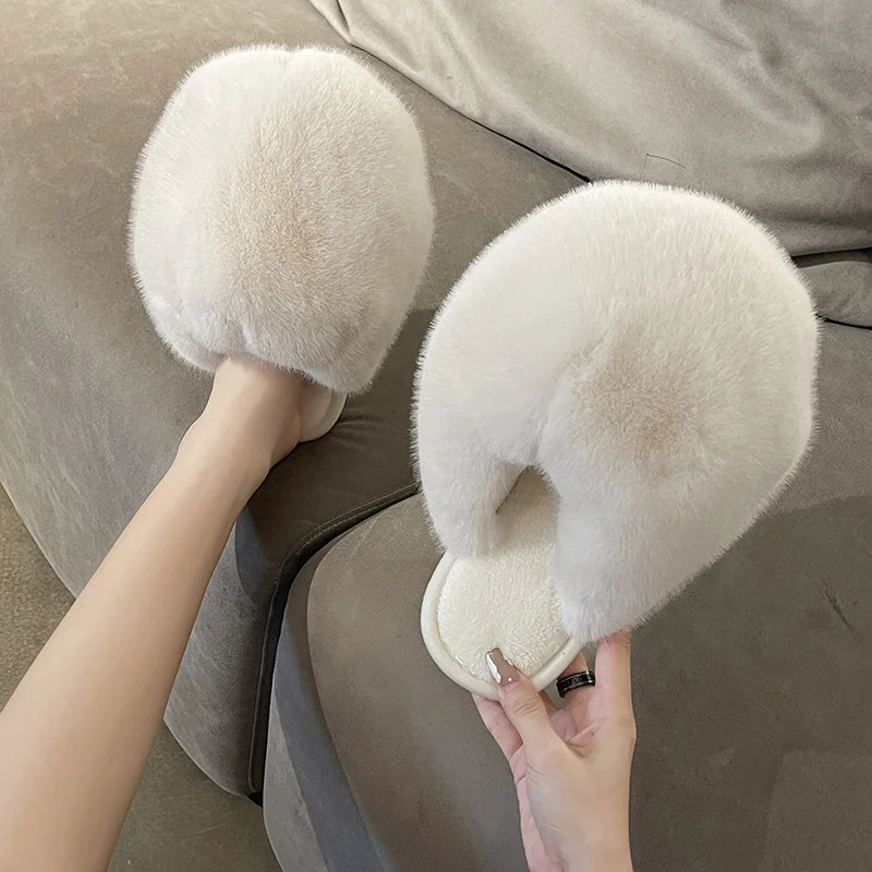 Letclo™ 2021 Fashion Winter Plush Cotton Slippers letclo Letclo