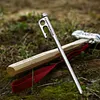 Stainless Steel Thickened Ground Spikes Bulk outdoor Extended Multi-Purpose Camping Spikes