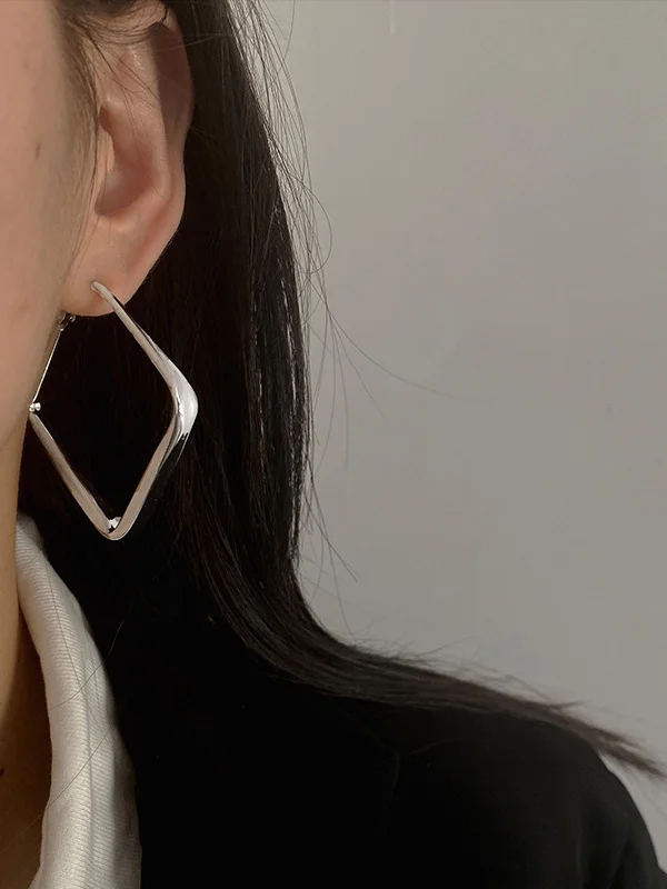 Minimalist Chic Geometric Earrings