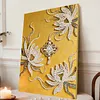 Drei Lotus-DIY-Perlen-Malkits mit Rahmen 30x40 cm Perlengem&auml;lde Bildkunst Basteln f&uuml;r Erwachsene Anf&auml;nger Geschenk Hausdekoration an der Wand