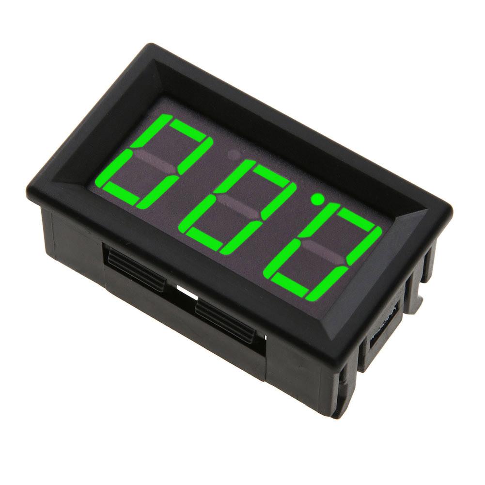 

0.56in Mini DC 0- 100V 3-Wire Voltmeter LED Display Digital Panel Meter, Blue, 501 Original