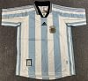 1998 Retro Argentina National Team Home Jersey 1:1 Thai Quality love fball