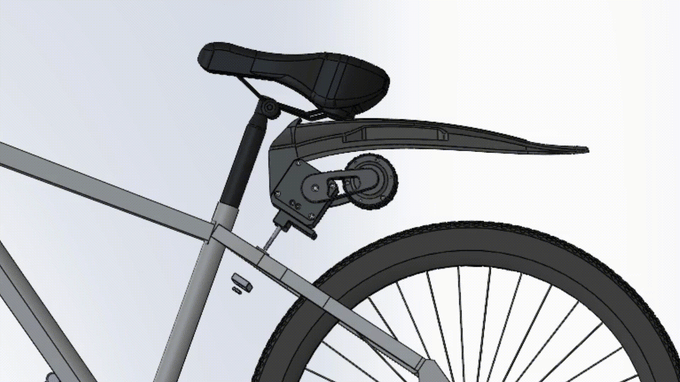 Изискване за монтаж: заден триъгълник