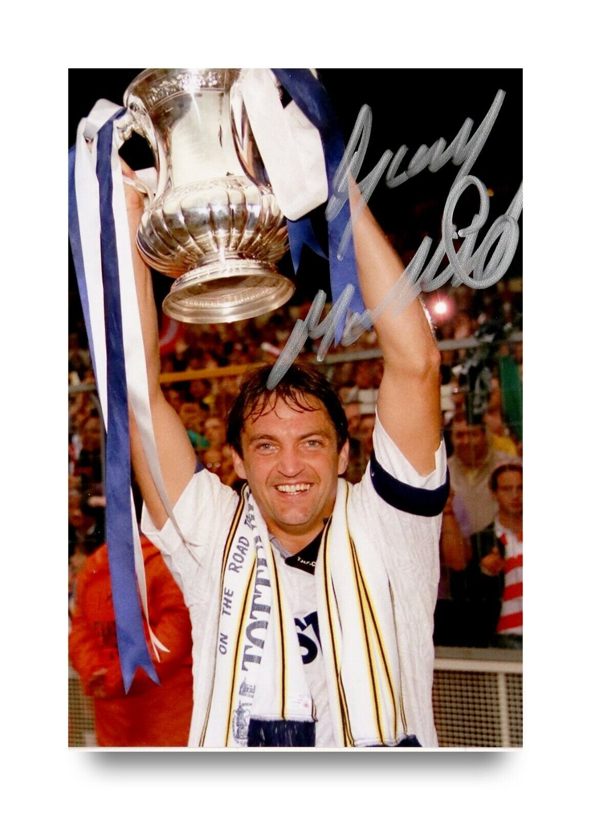 Gary Mabbutt Signed 6x4 Photo Poster painting Tottenham Hotspur England Genuine Autograph + COA