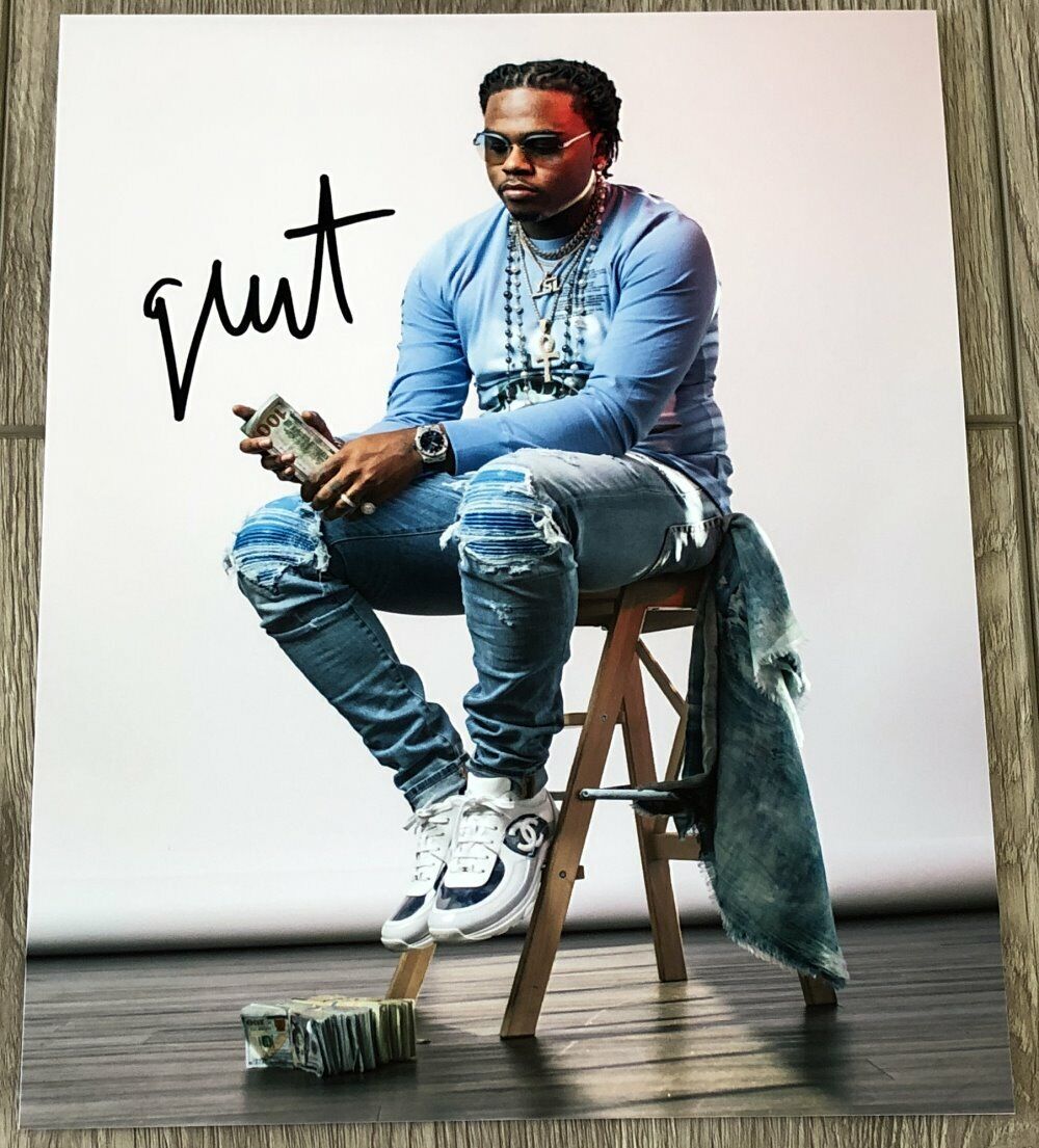 RAPPER GUNNA DRIP OR DROWN 2 SIGNED AUTOGRAPH 8x10 Photo Poster painting H w/EXACT PROOF