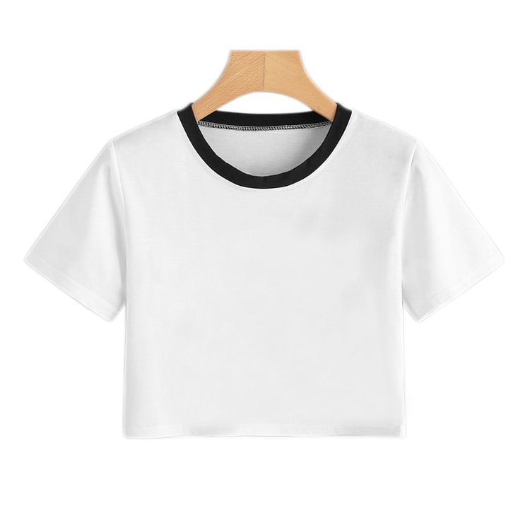 Cartoon Graphic Print T-Shirt Women Tee Harajuku Aesthetic White Top Casual Tshirt Summer Fashion Y2K Anime Female T Shirt
