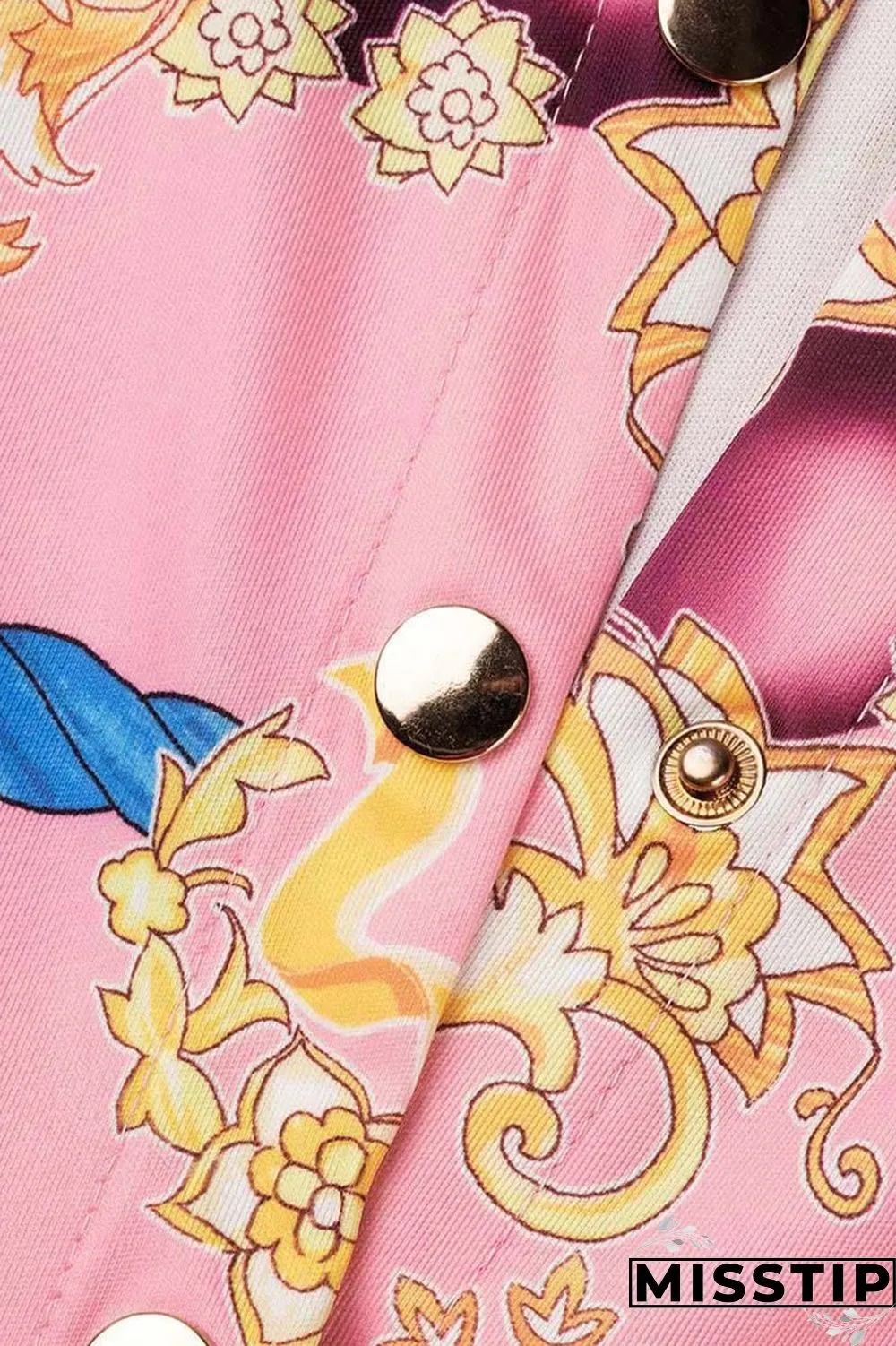 Pink Casual Print Solid Patchwork Sleeveless Dress Dresses