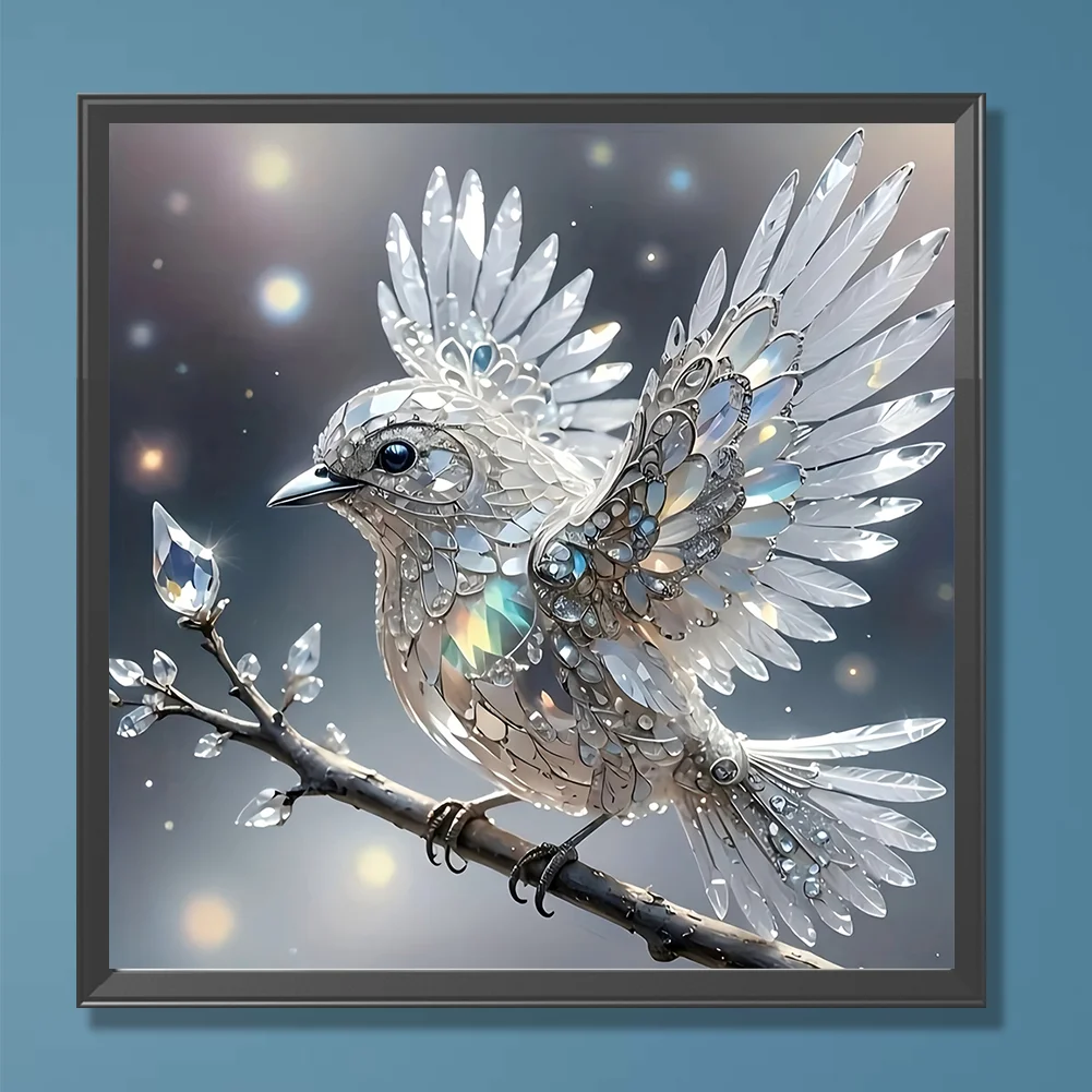 Diamond Painting - Full Round Drill - Bird(Canvas|30*30cm)